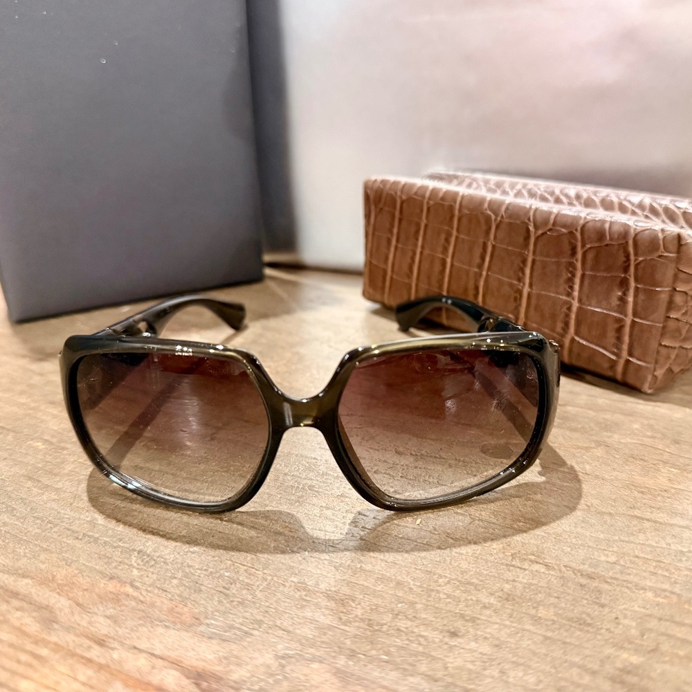Michael Kors Dark Green Sunglasses with Original Case